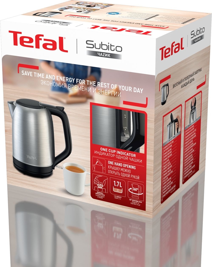 Tefal KO5S0D Subito Waterkoker 8
