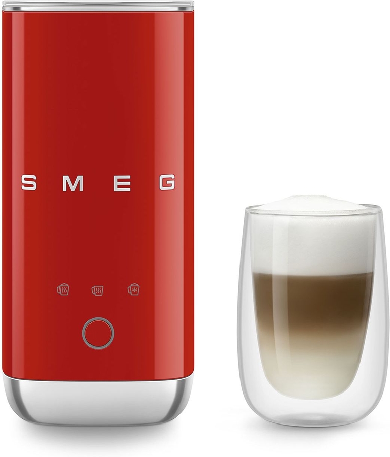 SMEG MFF02RDEU Melkopschuimer 50's Style - Rood 2