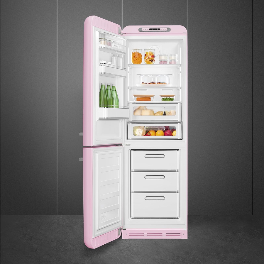 SMEG FAB32LPK6 Koel-vriescombinatie 50's Style - Roze  3
