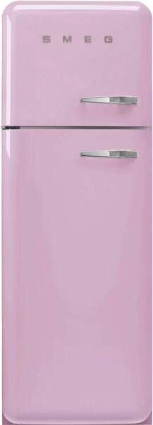 SMEG FAB30LPK6 Koel-vriescombinatie 50's Style - Roze 1