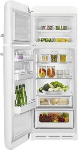 SMEG FAB30LWH6 Koel-vriescombinatie 50's Style - Wit  2
