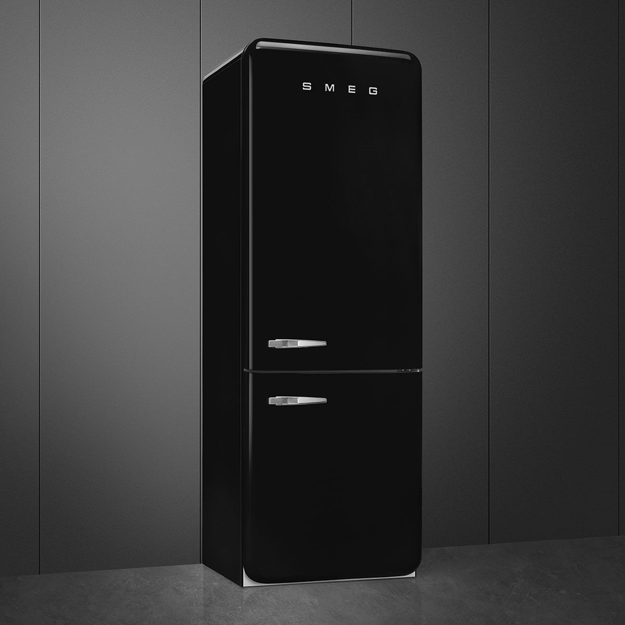 SMEG FAB38RBL6 Koel-vriescombinatie 50's Style - Zwart 4