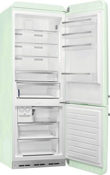 SMEG FAB38RPG6 Koel-vriescombinatie 50's Style - Watergroen 2