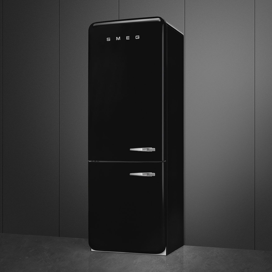 SMEG FAB38LBL6 Koel-vriescombinatie 50's Style - Zwart 4