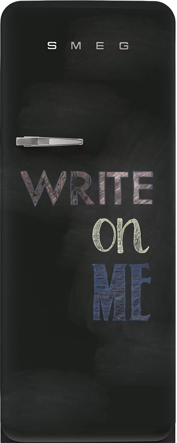 SMEG FAB28RDBB6 Write On Me Koelkast 50's Style - Zwart 1