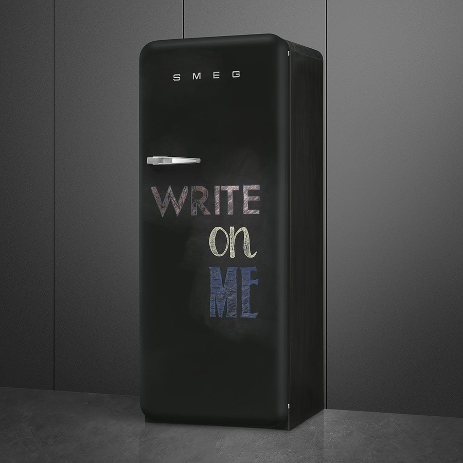SMEG FAB28RDBB6 Write On Me Koelkast 50's Style - Zwart 3