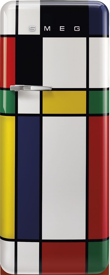 SMEG FAB28RDMC6 Koelkast 50's Style - Multicolor 1