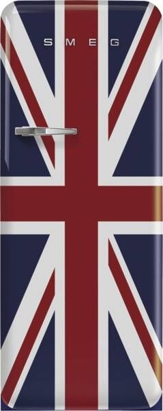 SMEG FAB28RDUJ6 Koelkast 50's Style - Union Jack  1