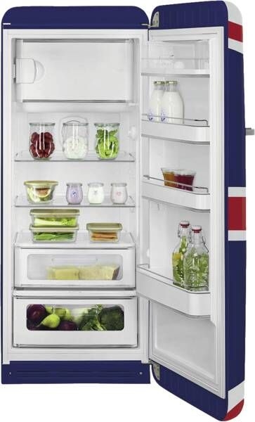 SMEG FAB28RDUJ6 Koelkast 50's Style - Union Jack  3