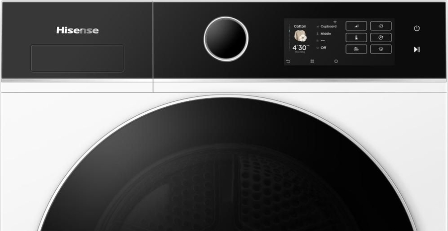 Hisense DH5I104BWAB Warmtepompdroger 9