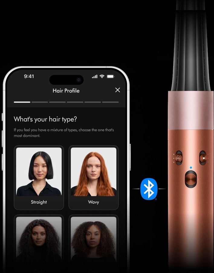 Dyson Airwrap ID Straight & Wavy Amber Silk / Pink Champagne  13