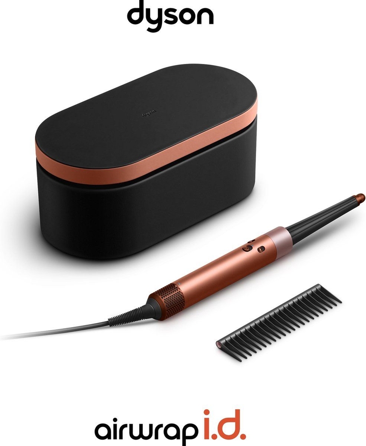 Dyson Airwrap ID Straight & Wavy Amber Silk / Pink Champagne  3