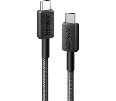Anker 322 Gevlochten USB-C naar USB-C kabel 90cm Zwart  2