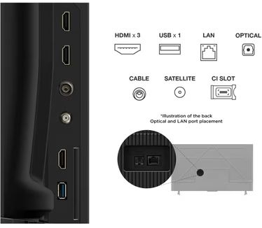 TCL 50P69K TV (2025) 2
