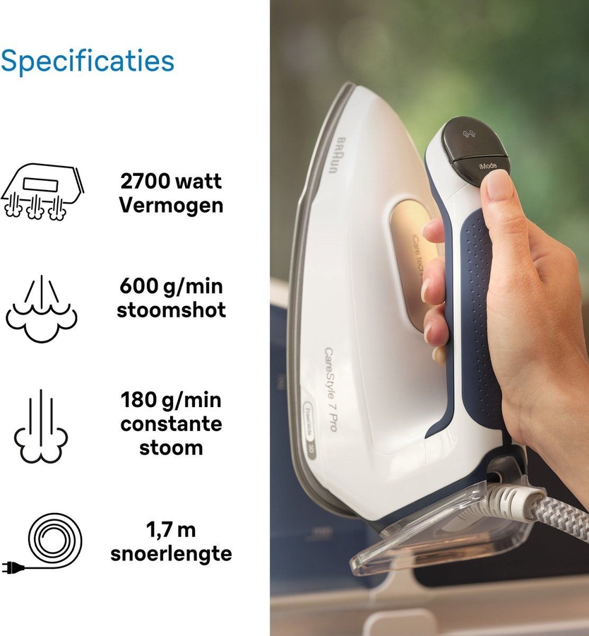 Braun IS7282BL CareStyle 7 Pro Stoomgenerator 3