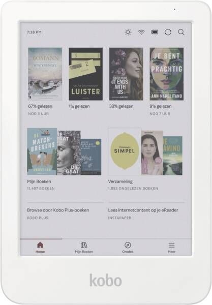 Kobo Clara Colour eReader Wit  1
