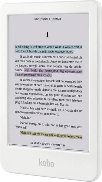 Kobo Clare Colour eReader Wit  3
