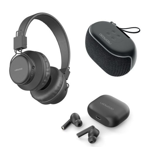 Ledwood Happy Geek 3 pack Zwart  3