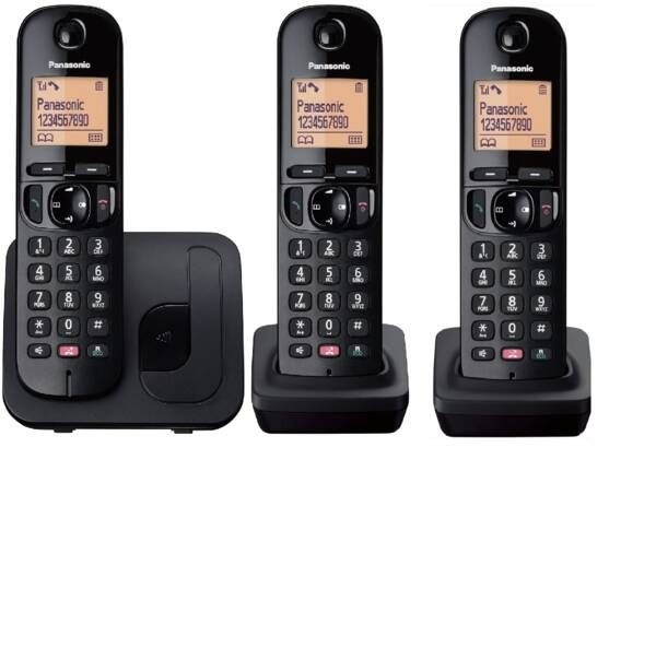 Panasonic KX-TGC253NLB DECT Huistelefoon 1