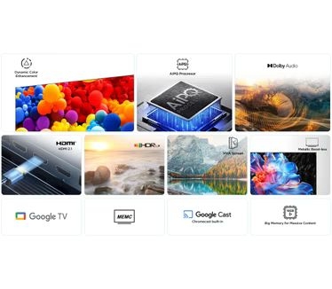 TCL 75P69K TV  7
