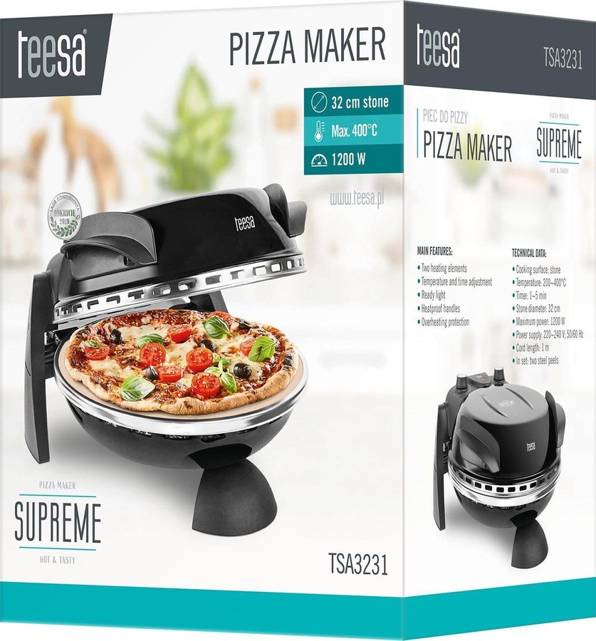 Teesa TSA3231 Pizzaoven Supreme  8