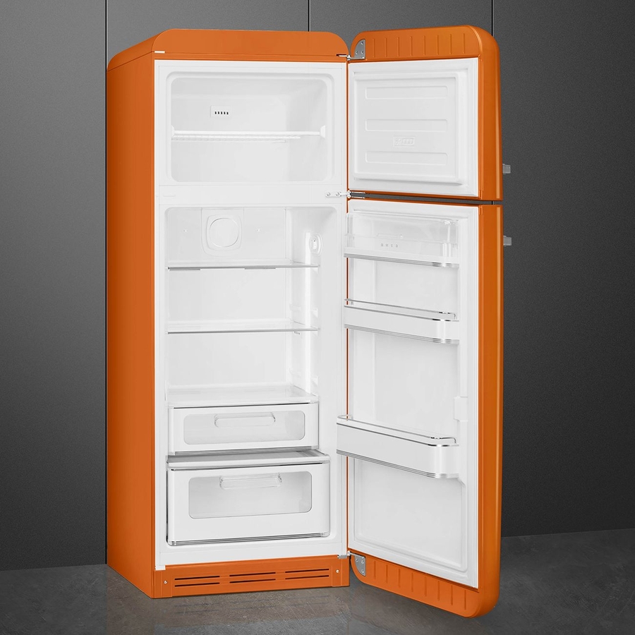 SMEG FAB30ROR6 Koel-vriescombinatie 50's Style - Oranje  2