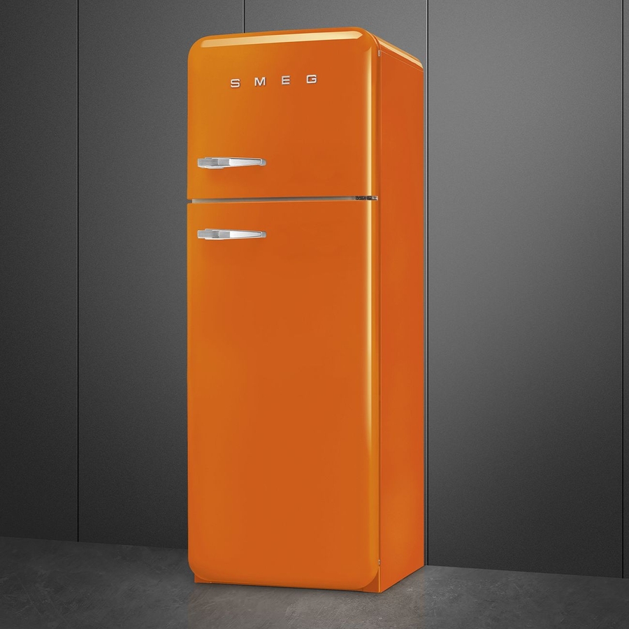 SMEG FAB30ROR6 Koel-vriescombinatie 50's Style - Oranje  4