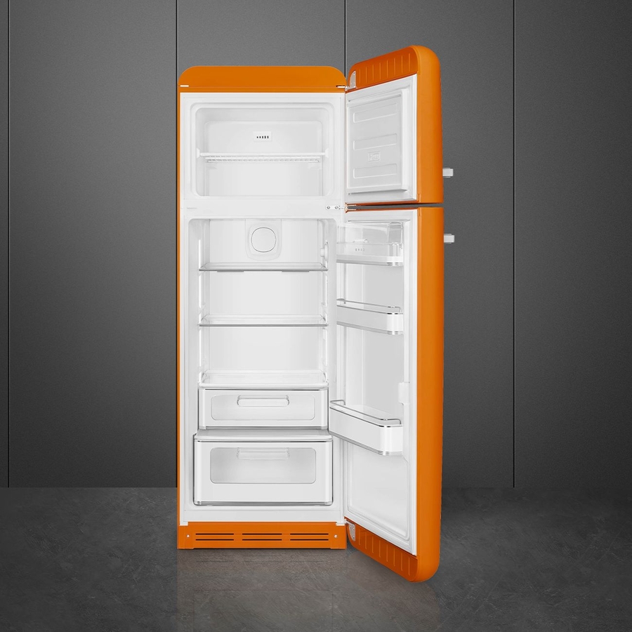 SMEG FAB30ROR6 Koel-vriescombinatie 50's Style - Oranje  6