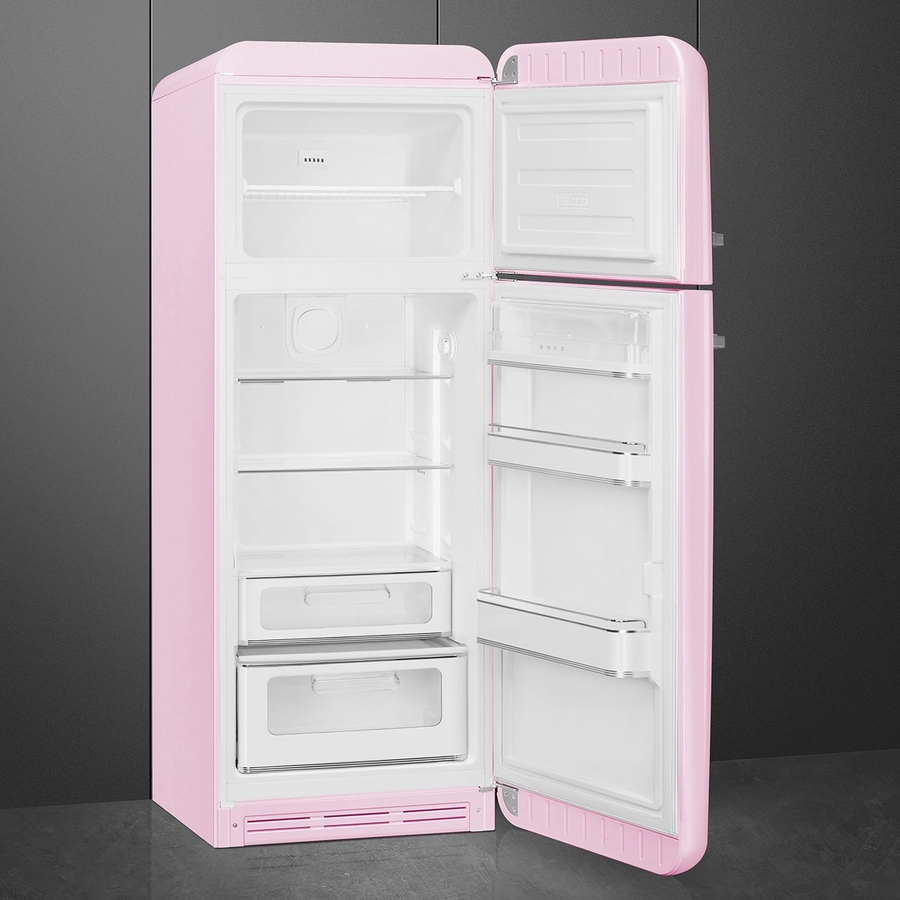 SMEG FAB30RPK6 Koel-vriescombinatie 50's Style - Roze 2