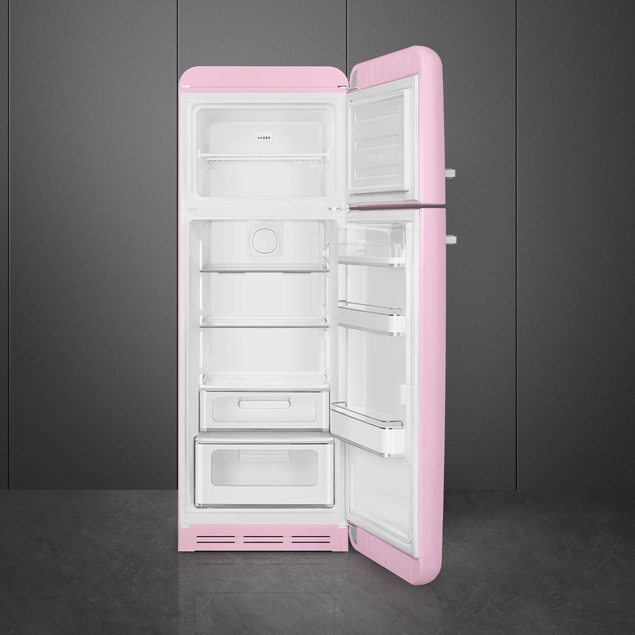 SMEG FAB30RPK6 Koel-vriescombinatie 50's Style - Roze 6