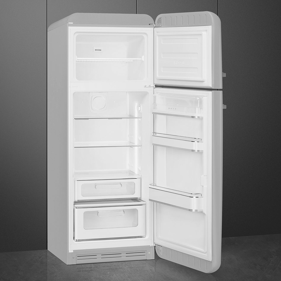 SMEG FAB30RSV6 Koel-vriescombinatie 50's Style - Zilver 2