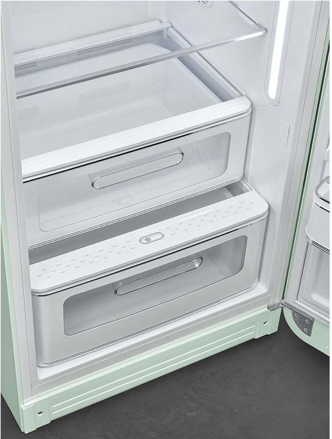SMEG FAB28RPG6 Koelkast 50's Style - Pastel Groen 7