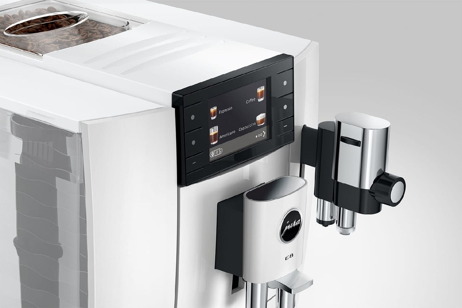 JURA E8 Piano White (ED) Volautomatische Koffiemachine 5