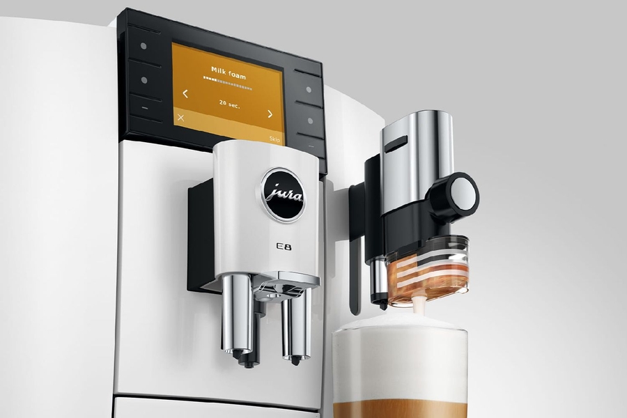 JURA E8 Piano White (ED) Volautomatische Koffiemachine 7