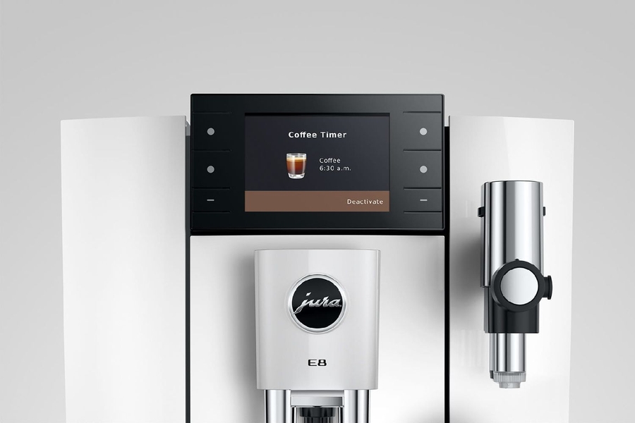 JURA E8 Piano White (ED) Volautomatische Koffiemachine 9