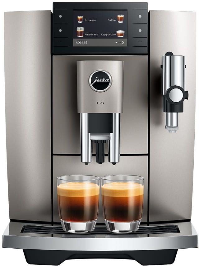 JURA E8 Midnight Silver (ED) Volautomatische Koffiemachine 2