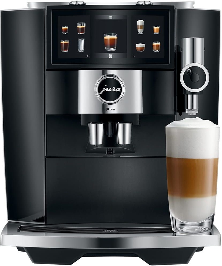 JURA J8 Twin Diamond Black (EA) Volautomatische Koffiemachine 5