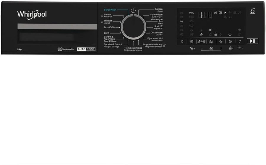 Whirlpool WPM 97W ADS BE Wasmachine 6