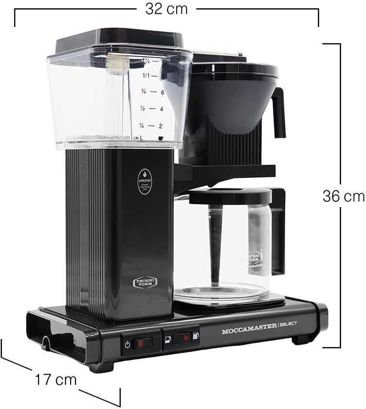 Moccamaster KBG Select Koffiemachine - Filterkoffie 8