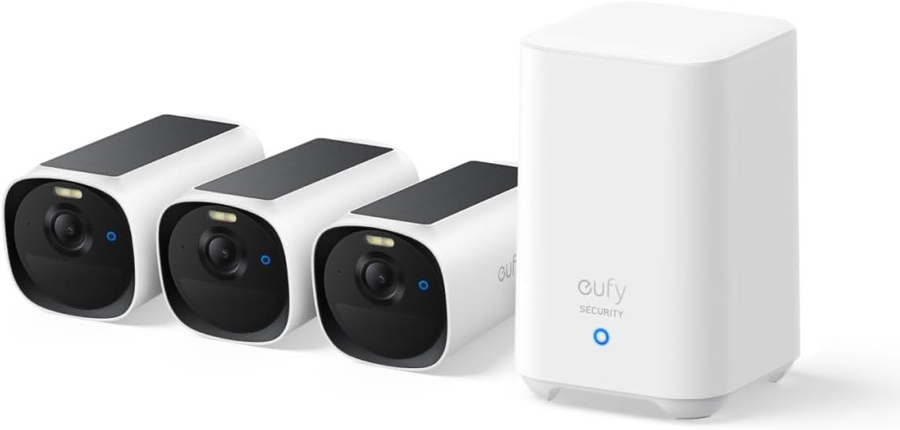 Eufy eufyCam E40 3 cam Kit + Homebase 2 3