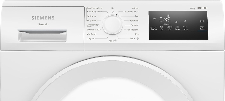 Siemens WT43H00SNL iQ300 Warmtepompdroger 7