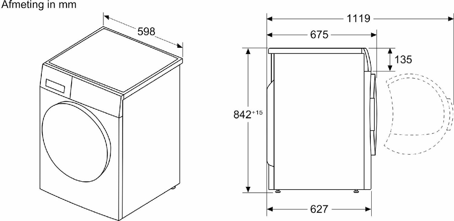 BOSCH WRB247C5NL Serie 8 Warmtepompdroger 10