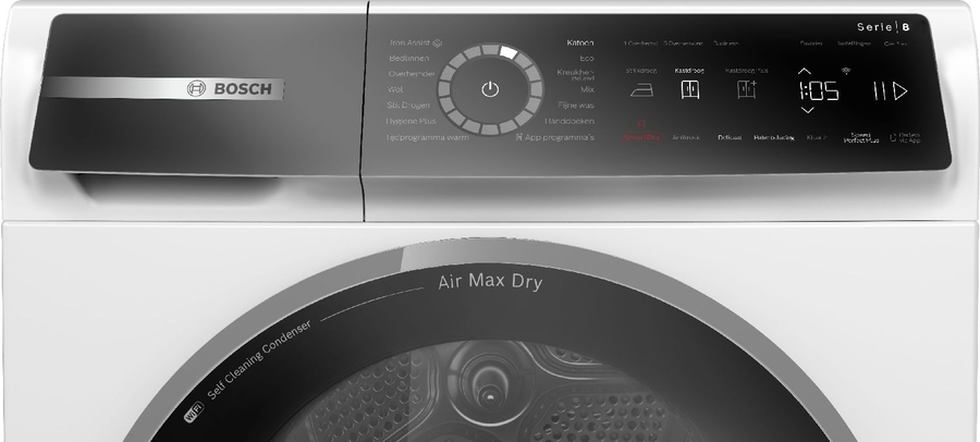 BOSCH WRB247C5NL Serie 8 Warmtepompdroger 6