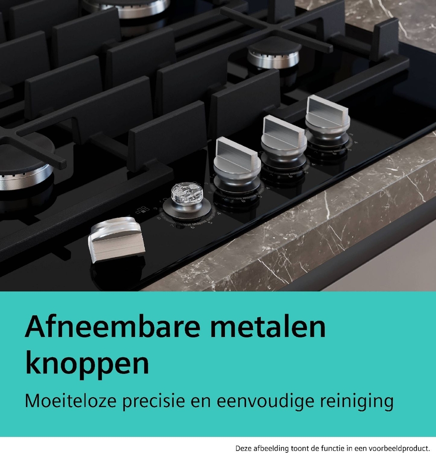 Siemens EC6A5PI90N iQ500 Gaskookplaat 8