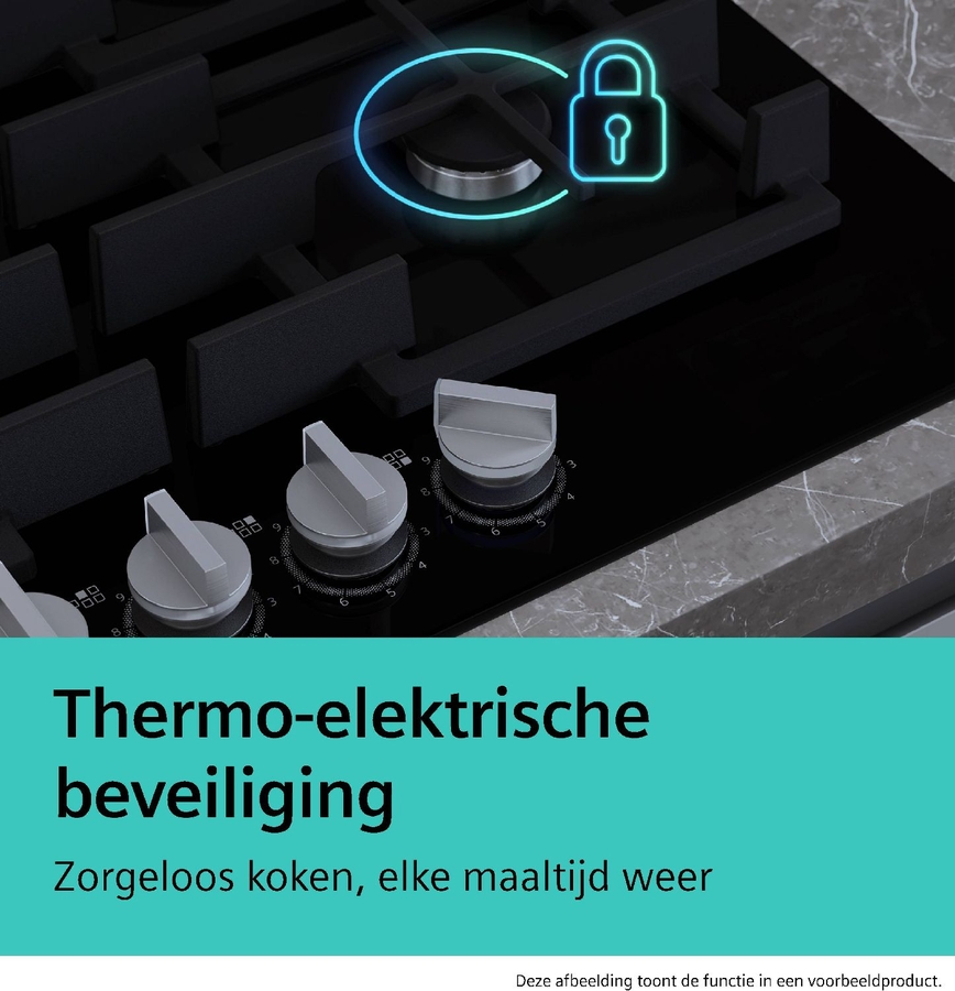 Siemens EP9A6MI40N iQ500 Gaskookplaat 7
