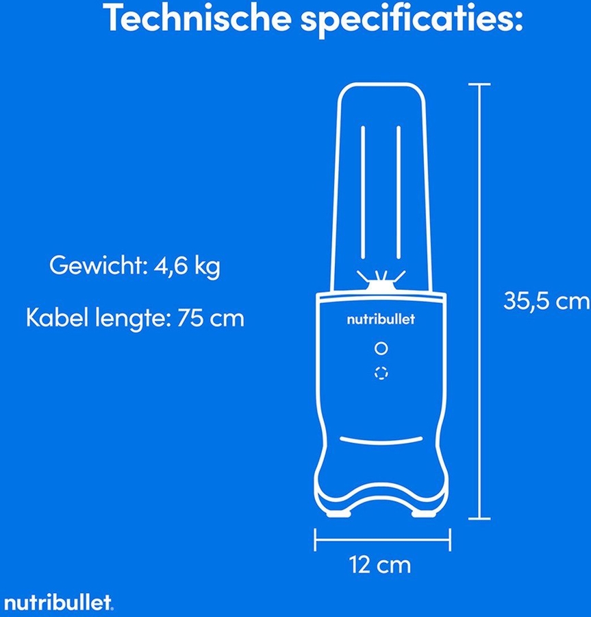 Nutribullet Ultra 1200 - RVS  11