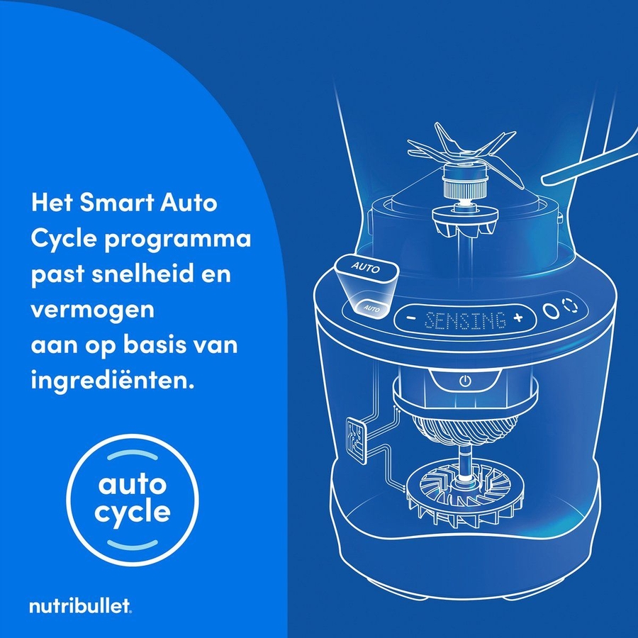 NutriBullit Smart Sense DeLuxe 1500 8