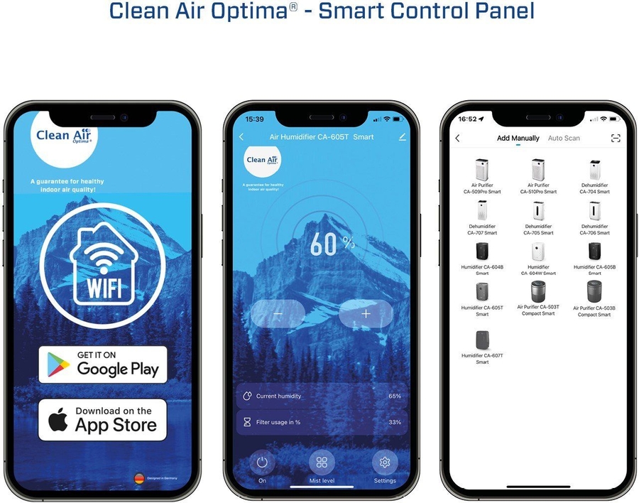 Clean Air CA-605T Smart Luchtbevochtiger 3