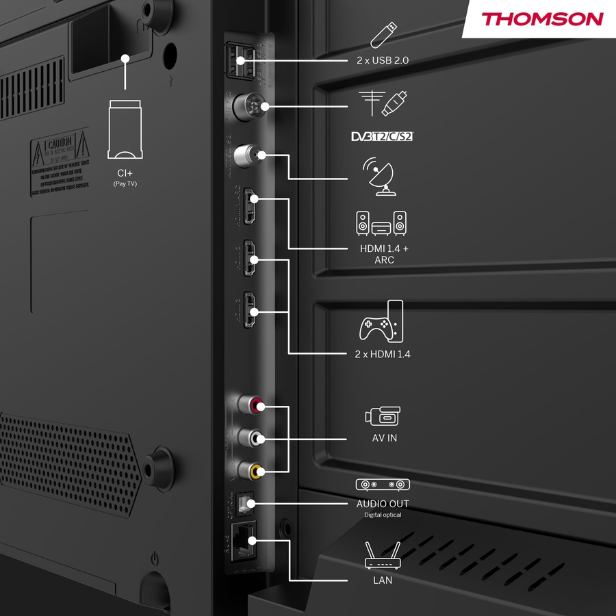 Thomson 43FQG3S15 TV  6