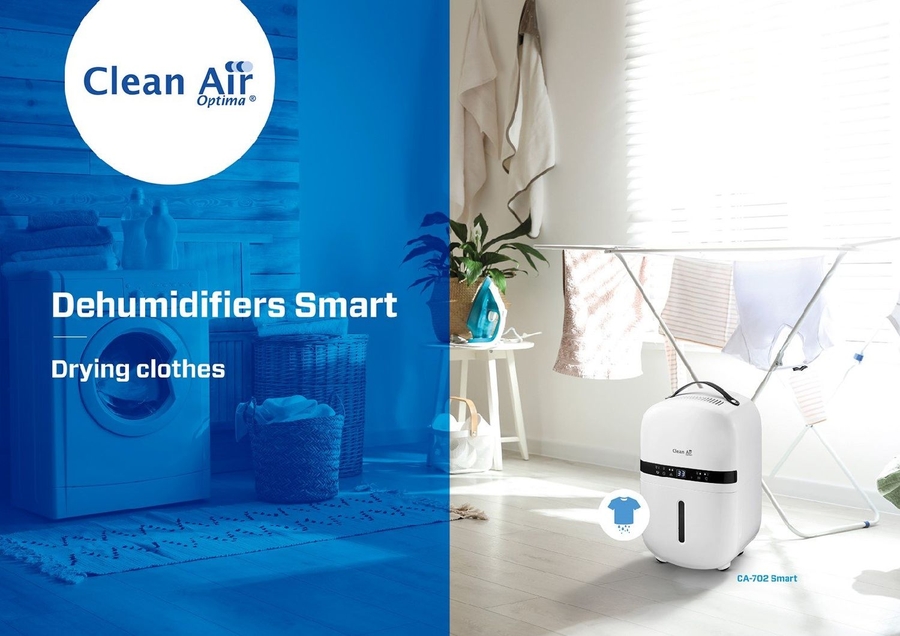 Clean Air CA-702 Smart Luchtontvochtiger en Luchtreiniger 18